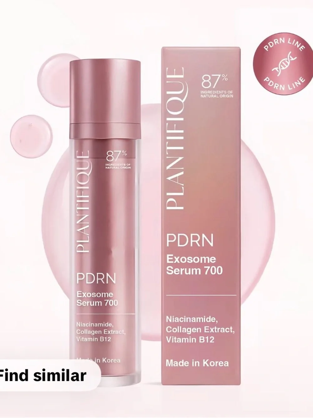 Plantifique PDRN Exosome Serum 700 - Pink